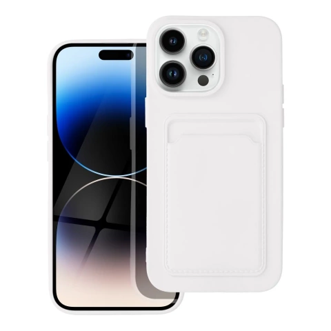 CARD CASE для IPHONE 14 PRO MAX білий