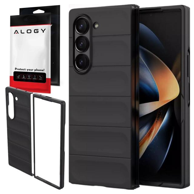 MagicShield protective phone case back cover for Samsung Galaxy Z Fold 6 Black