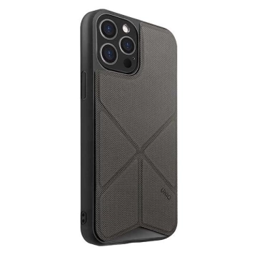 Чохол UNIQ Transforma iPhone 12 Pro Max 6.5" gray / charcoal gray