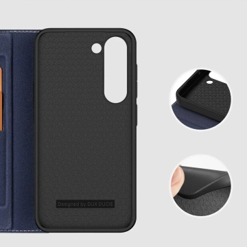 Захисний чохол Dux Ducis Skin X2 для Samsung Galaxy S23 flip cover wallet stand blue