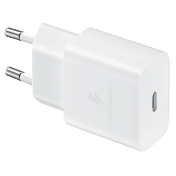 Nástenná nabíjačka Samsung EP-T1510XW 15W Fast Charge USB-C/USB-C kábel biely/biely