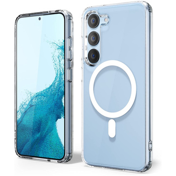FlexAir Hybrid Protective Phone Case for MagSafe for Samsung Galaxy S23 Clear