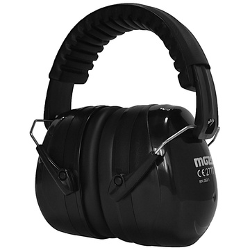 Folding anti-noise noise canceling headphones Protective earmuffs for adults Black