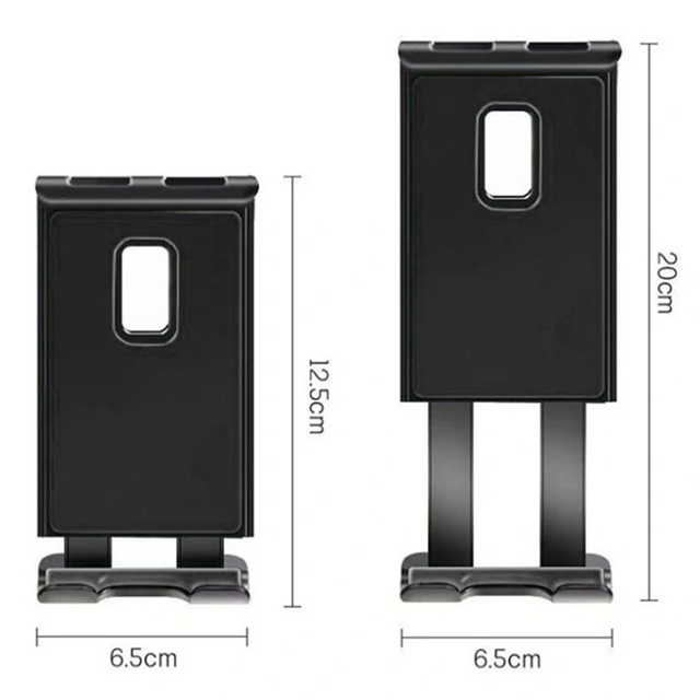 Alogy Universal Car Holder for Windshield, Dashboard for Phone, Tablet 11" Black Car Charger