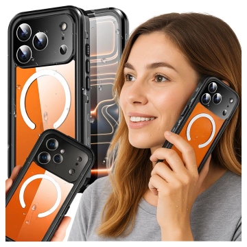 Alogy HydroArmor™ IP68 Hülle für Apple iPhone 17 Pro Max 6,9" - Schwarz