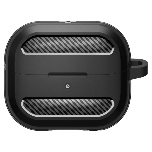 Etui Spigen Rugged Armor für Samsung Galaxy Buds 3/3 Pro Mattschwarz