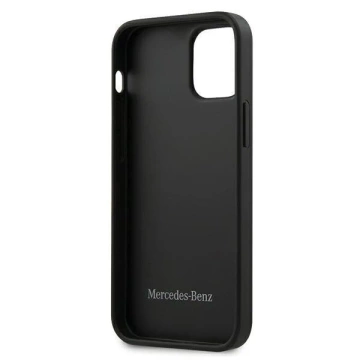 Mercedes MEHCP12SCLSSI Schutzhülle für Apple iPhone 12 Mini 5.4" schwarz/schwarz Hardcase Dynamic Line