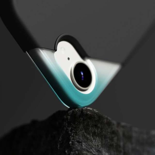 Silikónový magnetický kryt MagSafe pre iPhone 16e, čierny