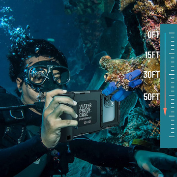 Водонепроникний корпус IPX8 універсальний Diving Waterproof Case Black