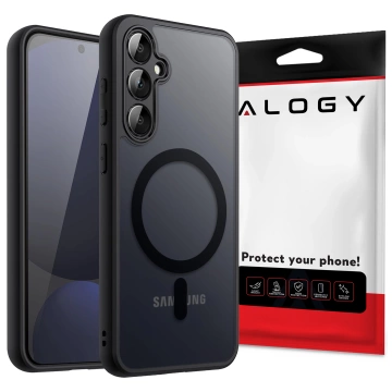 Чохол для Apple iPhone 16 Pro Max Alogy Anti-Shock Hybrid Case for MagSafe Transparent