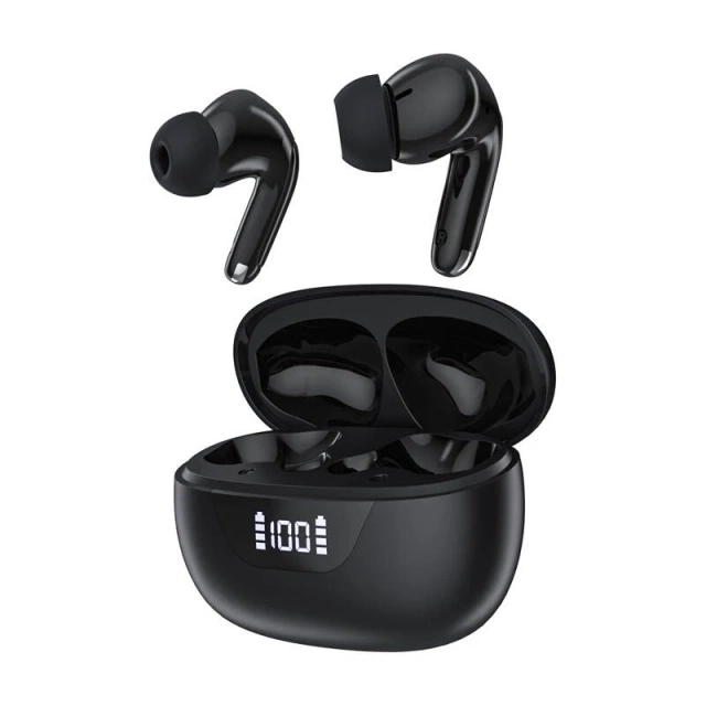 Wireless TWS Headphones Choetech BH-T60 ANC ENC Black