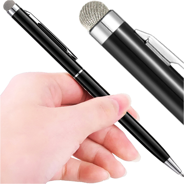 Kapacitný stylus s guľôčkovým perom
