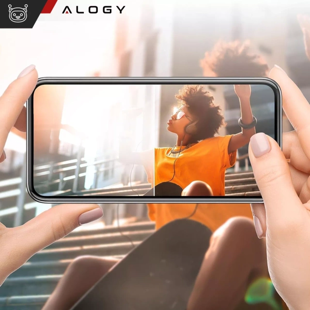 Tvrzené sklo Alogy Privacy Glass pro matný ochranný kryt displeje pro Samsung Galaxy S24