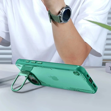 Etui Ochronne do iPhone 16e Nillkin Iceblade Prop Zielone