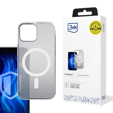 Obal na Apple iPhone 15 Plus 3mk Frosty MagCase White