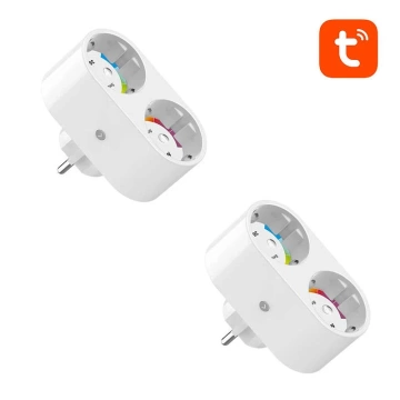 Gosund SP211 dual smart WiFi socket, 2 pieces 3500W (two-pack) Tuya