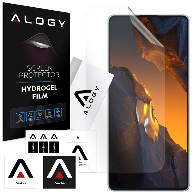 Гідрогелева плівка для Xiaomi Poco F5/ F5 Pro Phone Protector Screen Screen Alogy Hydrogel Film
