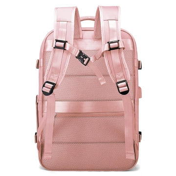 Водонепроникний рюкзак Bange для ноутбука 15.6", city traveler, 45х30х16 см, для роботи, літака, чоловічий, жіночий, з USB портом Чорний