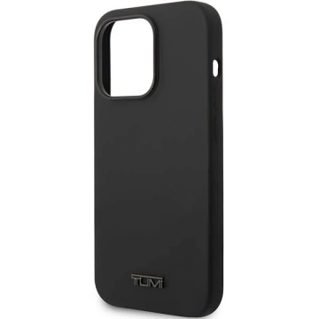 Tumi tekuté silikónové puzdro pre iPhone 14 Pro Max black/black