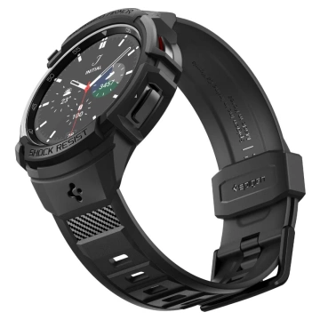 Etui Spigen Rugged Armor „Pro“ pre Samsung Galaxy Watch 6 Classic (47 mm) čierna
