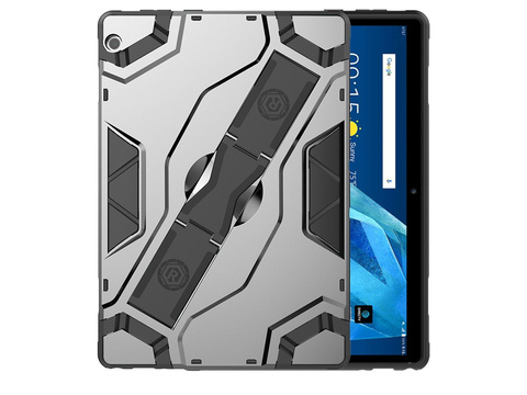Puzdro Alogy Armor pre Lenovo Tab M10 10.1 TB-X605F / L strieborné
