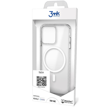 Armored case for MagCase 3mk for Apple iPhone 13 Transparent