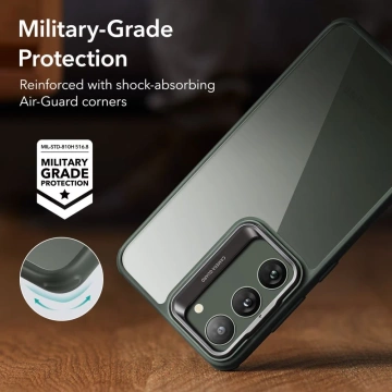 Etui ESR Classic Kickstand für Samsung Galaxy S23 Plus Klar/Grün