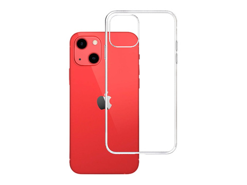 Силіконовий захисний чохол 3mk Clear Case TPU для Apple iPhone 13 Mini