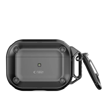 Rough Hook Schutzhülle für Kopfhörer für Apple Airpods Pro 1/2, Schwarz