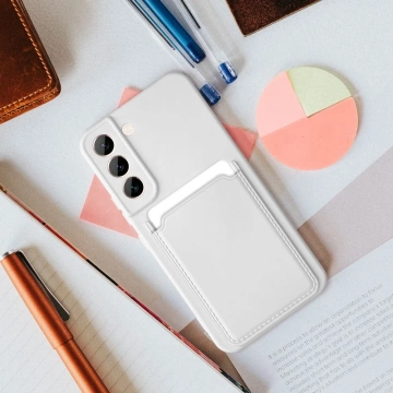 KARTENHÜLLE für SAMSUNG S23 Plus weiß