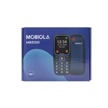 GSM telefón Mobiola MB3120i modrý 2G s veľkými tlačidlami pre seniorov