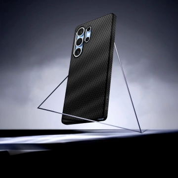 Samsung Galaxy S25 Ultra Case Protective Cover Spigen Liquid Air Matte Black