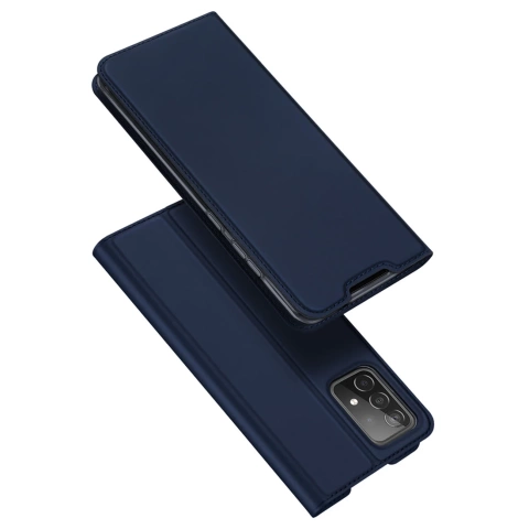 Dux Ducis Skin Pro holster cover with flip cover for Samsung Galaxy A73 blue