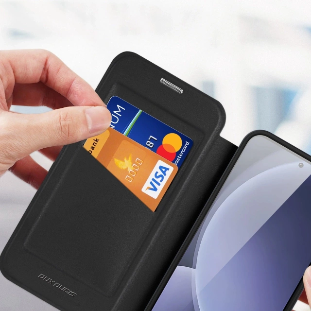 Samsung Galaxy S25 Dux Ducis Skin X Pro MagSafe Schwarze Hülle