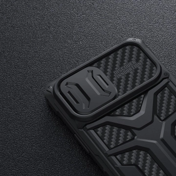 Pancéřový kryt Nillkin Adventruer Case pro iPhone 13 Pro s krytem fotoaparátu černý