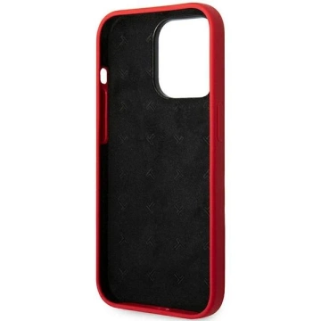 Tumi Liquid Silicone Hardcase für iPhone 14 Pro Max rot/rot