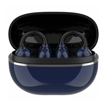 Навушники-вкладиші LDNIO T09 Bluetooth 5.4 з кейсом, 20 годин, темно-сині