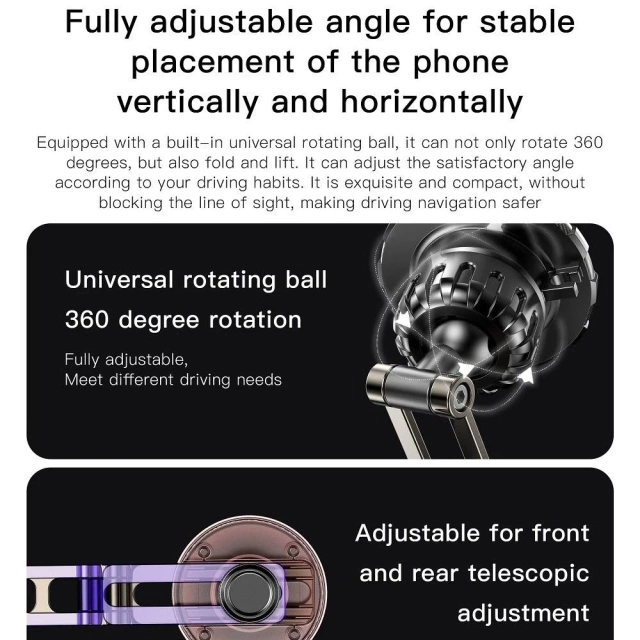 Forcell Magnetic Car Holder Metal 3in1 IronSecure