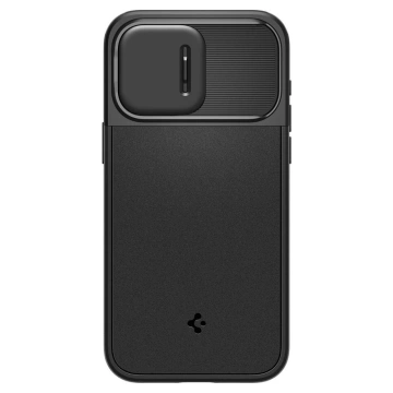Hülle Spigen Optics Armor Mag Mag Safe für Apple iPhone 15 Pro Schwarz
