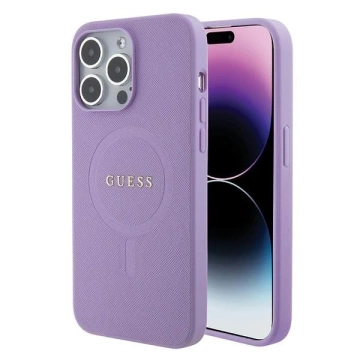 Чохол Guess GUHMP15XPSAHMCU для iPhone 15 Pro Max 6.7" Saffiano MagSafe