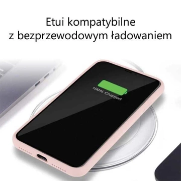 Silikónový obal na telefón Mercury pre iPhone 14 Pro ružový pieskový/ružový pieskový