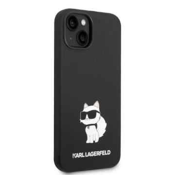 Etui Karl Lagerfeld KLHCP14MSNCHBCK na iPhone 14 Plus 6,7" pevné puzdro silikónová chupette