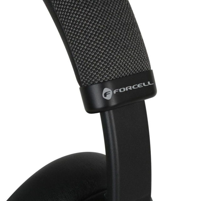 Forcell F-Audio ANC Touch Beat Wireless On-Ear Headphones Black