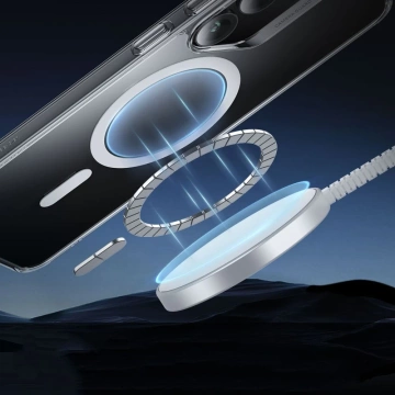 Etui do Samsung Galaxy S25  Plus Clear ESR Classic Hybrid HaloLock MagSafe
