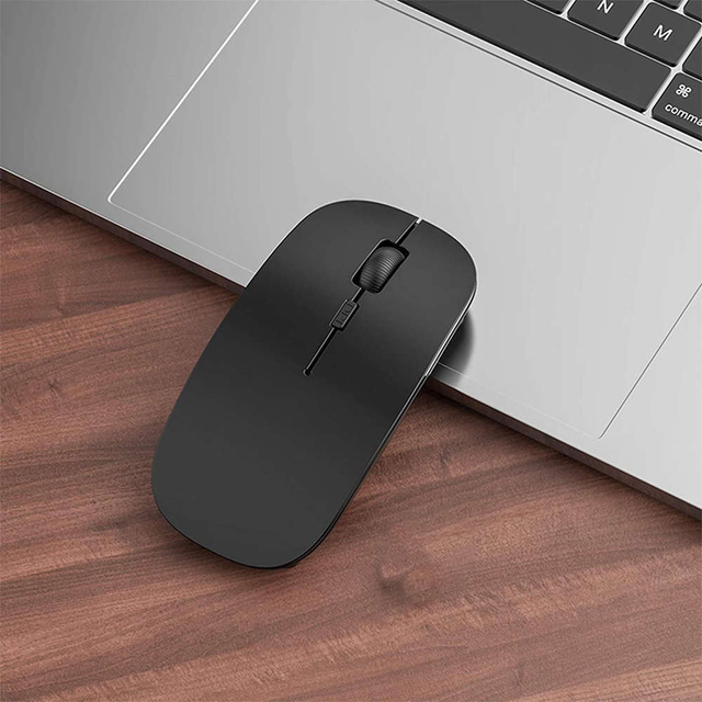 Mouse Alogy Mouse bezdrátová počítačová myš pro tablet a notebook Černá
