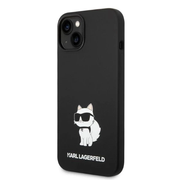 Чохол Etui Karl Lagerfeld KLHCP14MSNCHBCK для iPhone 14 Plus 6,7" Silicone Choupette
