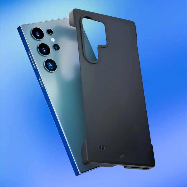 Etui für Samsung Galaxy S25 Ultra 3mk Just20g Matt Case Schwarz