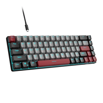 MageGee MK-BOX Wired Keyboard Black and Gray