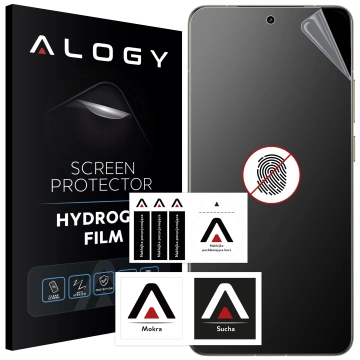 Folia "MATOWA" do Realme GT 7 Pro Hydrożelowa Alogy HydroSkin Matte Pro™ na ekran do etui "BEZ ODCISKU PALCÓW"