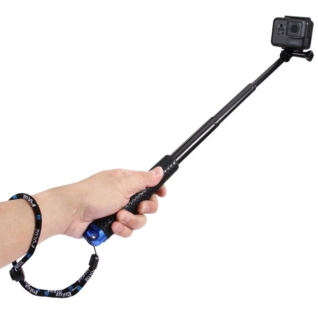Puluz Selfie Stick для екшн камер PZ150 (чорний)